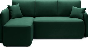 Γωνιακός καναπές Handy-Prasino-Αριστερή