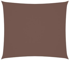 vidaXL Πανί Σκίασης Ορθογώνιο Καφέ 2 x 2,5 μ. από Ύφασμα Oxford