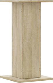 vidaXL Βάσεις Φυτών 2 Τεμ. Sonoma Δρυς 30x30x60 εκ. Επεξεργασμένο Ξύλο