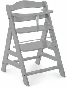 Καρεκλακι φαγητου μωρου Hauck Γκρι