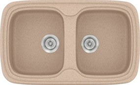 Sanitec Classic 312 (82×50) - Γρανιτένιος νεροχύτης - Granite SAND