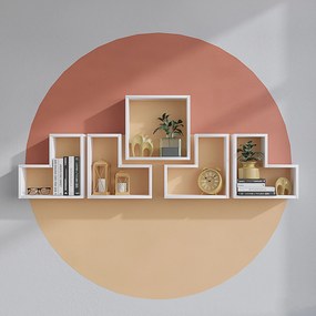 Wall Shelf Elitra - White White