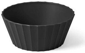 Μπωλ Σερβιρίσματος Hera S 15x6cm Carbon Black Blim+ Πολυπροπυλένιο