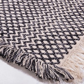 Χαλί Διαδρόμου (65x130) Nef-Nef Homeware Athena Black