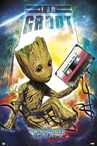 Αφίσα Guardians Of The Galaxy - Groot, (61 x 91.5 cm)