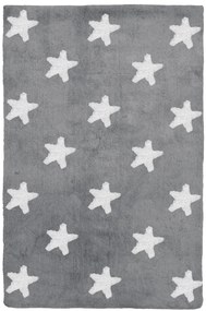 Παιδικό Χαλί PICCOLO SILVER STARS &#8211; 130×190 cm 130X190 Silver