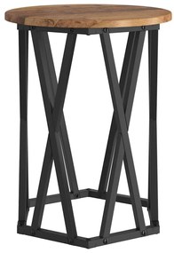 vidaXL Τραπεζάκι σαλονιού 2 pcs Παλαιό ξύλο 50 x 50 x 50 cm