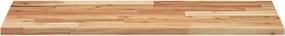 vidaXL Ράφια Κρεμαστά 3 Τεμ. 60x40x2 εκ. Φινίρισμα Λαδιού Μασίφ Ακακία