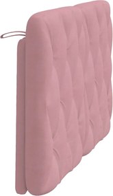 vidaXL Μαξιλάρι για Κεφαλάρι Ροζ 140 εκ. Βελούδο