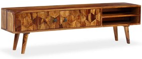 vidaXL Έπιπλο Τηλεόρασης 140 x 30 x 40 εκ. από Μασίφ Ξύλο Sheesham