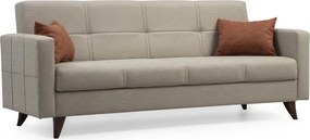3-Seat Sofa-Bed Polya - Beige Beige