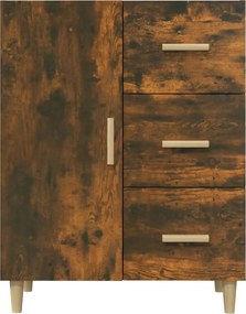 vidaXL Ντουλάπι Καπνιστή Δρυς 69,5 x 34 x 90 εκ. Επεξεργασμένο Ξύλο
