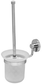 Πιγκάλ Τοίχου Romina 13-2094 17&amp;40cm Chrome Gloria Metal, Glass