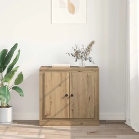 vidaXL Πλαϊνό γραφείο 70 x 35,5 x 67,5 εκ. Artisan Oak