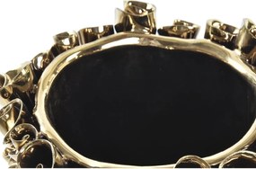 Βάζο DKD Home Decor Πορσελάνη Χρυσό Σύγχρονη (18 x 18 x 23 cm)