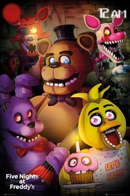 Αφίσα Five Nights At Freddys - 12 AM