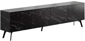 Έπιπλο Τηλεόρασης Dune 855DTE3172 180x29,6x50cm Marble Effect Black