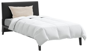 vidaXL Πάπλωμα Άλλο με μαξιλάρι 2 pcs Λευκό 140 x 200 cm Πούπουλο