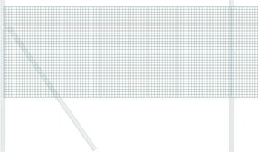 vidaXL Συγκολλητός φράχτης από σύρμα 5000 x 40 εκ Πράσινο