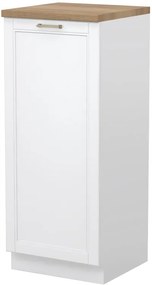 Επιδαπέδιο ντουλάπι ψηλό Tahoma K14-60-1KF-Λευκό ματ