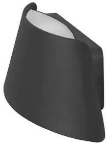 Απλίκα Φωτιστικό Τοίχου Led Γκρι Courbe PX-0373-ANT ForLight-PX-0373-ANT-Γκρι PX-0373-ANT