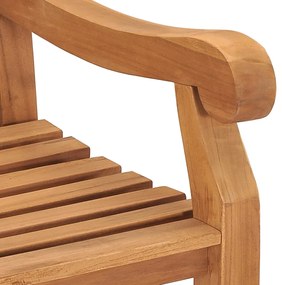 vidaXL Παγκάκι Κήπου 228 εκ. από Μασίφ Ξύλο Teak