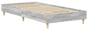Πλαίσιο κρεβατιού χωρίς στρώμα Γκρι Sonoma 100x200 cm - Γκρι