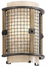 Απλίκα Φωτιστικό Τοίχου 1xE14 Καφέ Ahrendale KL-AHRENDALE1 Elstead Lighting-KL-AHRENDALE1-Καφέ KL-AHRENDALE1