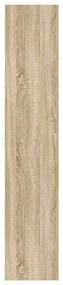 vidaXL Βιβλιοθήκη Χρώμα Sonoma Δρυς 40 x 35 x 180 εκ. από Επεξ. Ξύλο