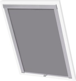 131263 vidaXL Blackout Roller Blinds Grey 104