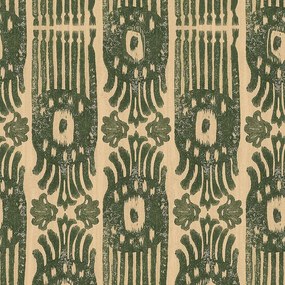 Ταπετσαρία Tribal Ikat WP30112 Green-Taupe MindTheGap