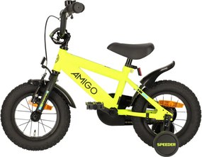 Speeder 12 Inch 21,5 cm Boys Coaster Brake Yellow/Black