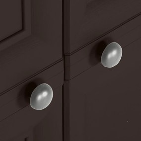 vidaXL Πλαστικό Ντουλάπι Καφέ 79 x 43 x 125 εκ. με Σχέδιο Ξύλου