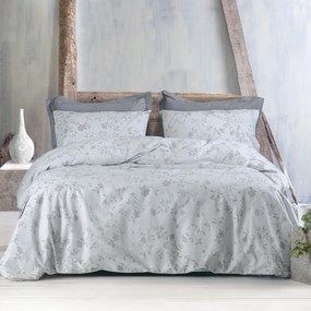 Σεντόνια Μονά (Σετ) Rythmos Next Miriam Light Grey ΜΕ ΛΑΣΤΙΧΟ 105x205+25