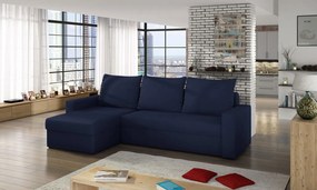 Γωνιακός καναπές Luno-Μπλε