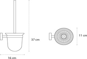 Karag Moderno 2701 - Κρεμαστό Πιγκάλ Χρωμε