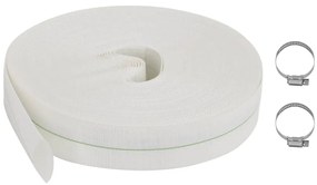 vidaXL Πλακέ Μάνικα Νερού 50 μ. 1" από Πολυαιθυλένιο