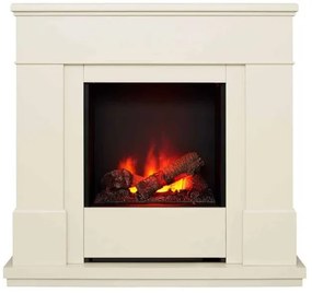 Ηλεκτρικό Τζάκι Επιδαπέδιο 1200W Κρεμ Εφέ Ατμού MDF Dimplex Moorefield 203632 Sieline-203632-Μπεζ 203632
