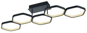 Φωτιστικό Οροφής - Πλαφονιέρα Vigo R62055142 24W Led 30x90x15cm Anthracite RL Lighting Μέταλλο