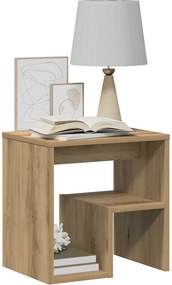 vidaXL Κομοδίνα 2 τεμ. Τεχνίτης Δρυς 40x30x40 εκ. από Επεξεργ. Ξύλο