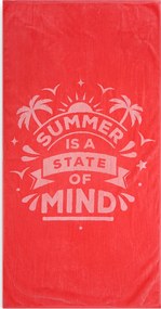 Πετσέτα Θαλάσσης (80x160) Easy Home Velour Summer