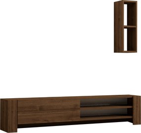 Έπιπλο Τηλεόρασης Καρυδί GRECLO 160x26.8x33