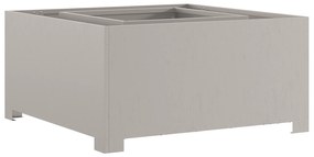 vidaXL Τζάκι Τετράγωνο 80x80x40 εκ Κατασκευασμένο από Ανοξείδωτο Χάλυβα