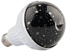 LED λάμπα - προβολέας RBG με σχέδια star master HX-601