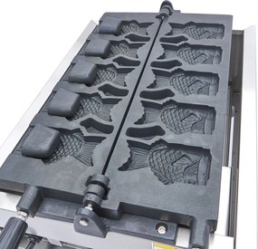 Waffle Maker - 5 Taiyaki / Fish Shapes - Rotatable - Digital