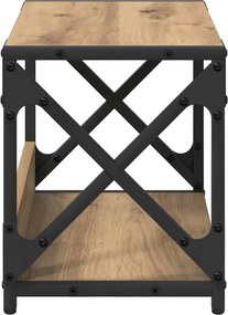 vidaXL Σταντ Εκτυπωτή Artisan Oak 44 x 26 x 31.5 εκ.