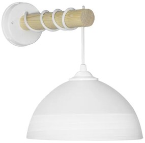 Απλίκα Τοίχου Heronia Stick 02-0241 White