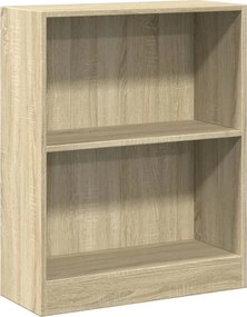 vidaXL Βιβλιοθήκη Sonoma Δρυς 60 x 24 x 76 εκ. Επεξεργασμένο Ξύλο