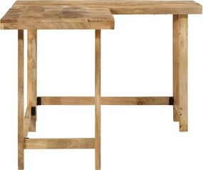 vidaXL Γραφείο 165x110x75 cm Mango από μασίφ ξύλο