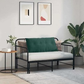 vidaXL Μαξιλάρι Πλάτης Σκούρο Πράσινο 100 x 50 x 19 cm